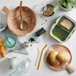 CASA ACACIA CHIC Piatto Con Manico Naturale| Piatti Da Portata