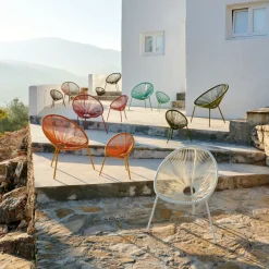 CASA ACAPULCO Poltrona Lounge Set Di 2 Arena| Sedie Lounge