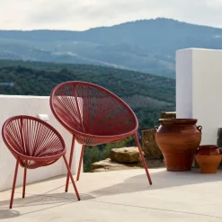 CASA ACAPULCO Sedia Per Bambini Terracotta| Kids|Sedie Per Bambini