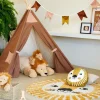 CASA ADVENTURE Tenda Da Gioco Marrone| Kids|Mobili Per Bambini
