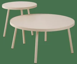 CASA ALEXIS Tavolino Beige| Tavolini