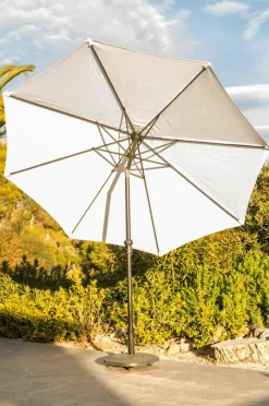 CASA ALU Ombrellone Senza Base Bianco| Ombrelloni