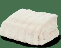CASA ALVA Plaid Bianco Antico| Plaid