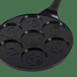 CASA ANIMAL Padella Per Crêpes Nero| Padelle Per Pancake