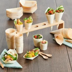 CASA APERO SUPPORTO Per Cartocci Naturale| Aperitivo E Tapas