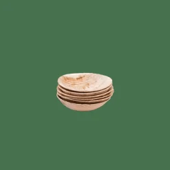 CASA ARECA LEAF Ciotole Set Di 6 Naturale| Piatti