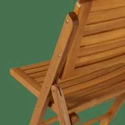 CASA BAMBAM Sedia Pieghevole Naturale| Sedie Da Giardino
