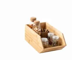 CASA BAMBOO Organizzatore Naturale| Cesti Cassetto