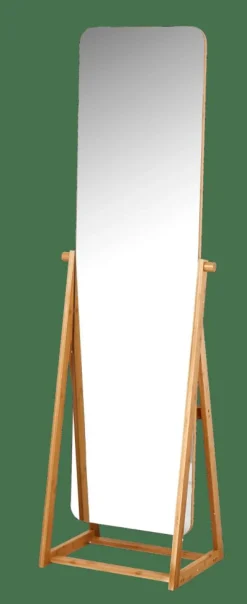 CASA BAMBOO Specchio A Figura Intera Marrone| Specchi