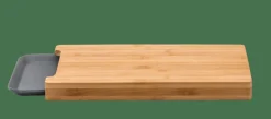 CASA BAMBOO Tagliere Raccogli Succo Grigio, Naturale| Taglieri