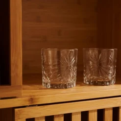 CASA BAR Bicchieri Set Da 6 Trasparente| Bicchieri Da Acqua