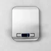 CASA BASIC Bilancia Da Cucina Digitale Metallico, Argentato| Strumenti Da Cucina