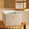 CASA BASIC BOUCLE Cesta Portatutto Bianco Sporco/sabbia| Cesti Portatutto