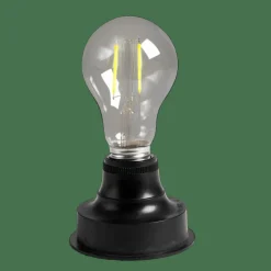 CASA BATI Lampadina Con Batteria E27 Trasparente| Lampade Led|Fili Luminosi