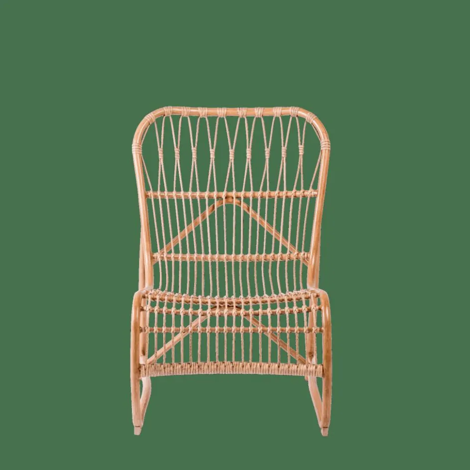 CASA BINANG Poltrona Lounge Naturale| Sedie Lounge