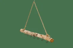 CASA BIRCH Ramo Con 7 Ganci Naturale| Decorazione Da Appendere|Autunno
