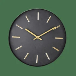 CASA BLACK Orologio Da Parete Nero| Orologi