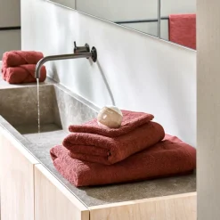 CASA B-LUX Tappetino Bagno Bordeaux| Tappeti Per Bagno