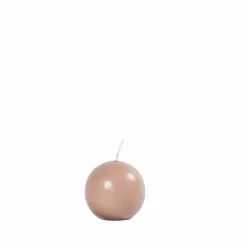 CASA BOLA Candela Sferica Beige| Candele