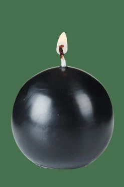 CASA BOLA Candela Sferica Nero| Candele