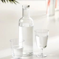 CASA BORA Bicchiere Trasparente| Bicchieri Da Acqua