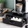 CASA CAFE Cassetto Per Capsule Per Capsule Di Caffè Nero| Utensili Da Caffè