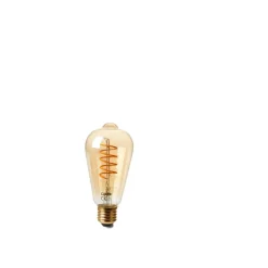 CASA CALEX Lampadina A Fil. E27 Dorato| Lampade Led