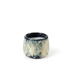 CASA CERAMIC Candela In Vaso Blu| Candele