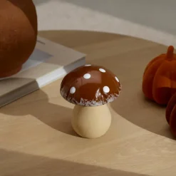 CASA CERAMIC Fungo Marrone| Autunno
