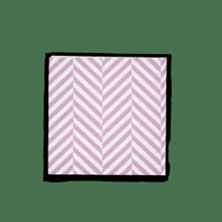 CASA CHEVRON Set Di 20 Tovaglioli Viola| Tovaglioli