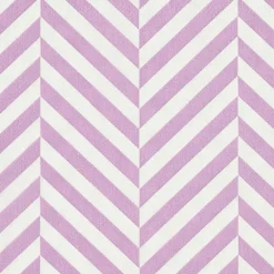 CASA CHEVRON Set Di 20 Tovaglioli Viola| Tovaglioli