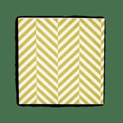 CASA CHEVRON Set Di 20 Tovaglioli Verde| Tovaglioli