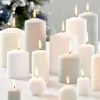 CASA CILINDRO Candela Cilindrica Bianco| Candele