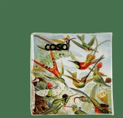 CASA COLIBRI Set Di 20 Tovaglioli Multicolore| Tovaglioli