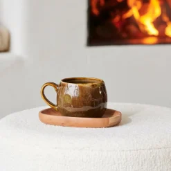 CASA COZY Piatto Marrone| Piatti