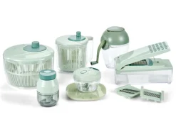 CASA CUISINO Mini Tritatutto Verde| Mannaie