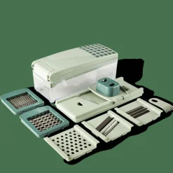 CASA CUISINO Tritatutto Verde, Menta| Elettrodomestici|Strumenti Da Cucina