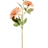 CASA DAHLIA Ramo Fiorito Rosa Pesca| Fiori Artificiali
