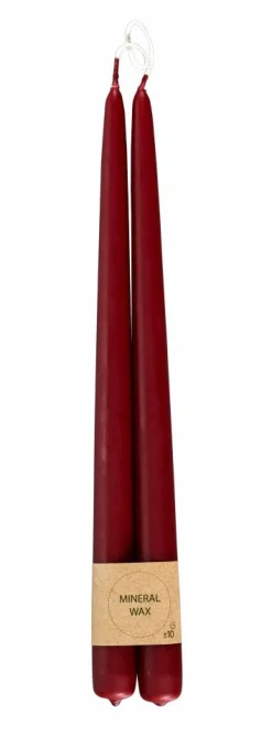CASA DUO Candele Diner Set Di 2 Marrone| Candele