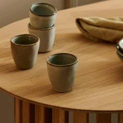 CASA EARTH LAGOON Mug 10 CL Verde Chiaro| Mug|Aperitivo E Tapas