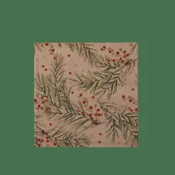 CASA ECO HOLLY Set Di 20 Tovaglioli Multicolore| Tovaglioli