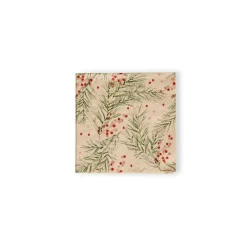 CASA ECO HOLLY Set Di 20 Tovaglioli Multicolore| Tovaglioli