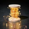 CASA ELLI Filo Luminoso Clust 100 Luci Led Rame| Fili Luminosi