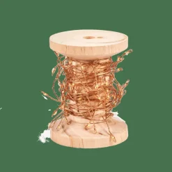 CASA ELLI Filo Luminoso Clust 100 Luci Led Rame| Fili Luminosi