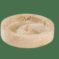 CASA ESCAPE PORTA INCENSO PORTA INCENSO TRAVERTINO Beige| Prodotti Profumati