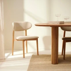 CASA FALCO Sedia Da Pranzo Beige| Sedie Da Pranzo