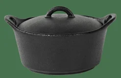 CASA FERO Cocotte Con Coperchio 40 CL Nero| Pirofile