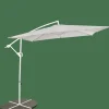 CASA FIJI Ombrellone Sospeso Senza Base Grigio Chiaro| Ombrelloni