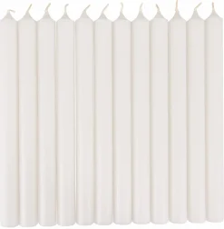 CASA FINA Candele Set Di 12 Avorio| Candele