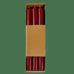 CASA FINA Candele Set Di 6 Bordeaux| Candele